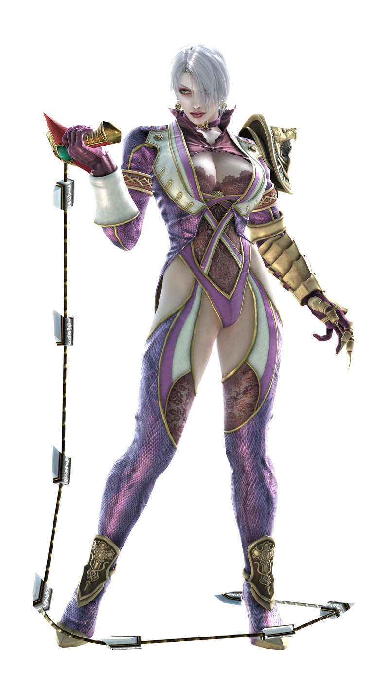 Illustration for article titled Meet Middle-aged Ivy and Soulcalibur V's Two All-New Fighters